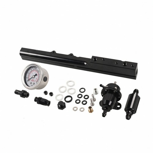 Benzingalerie mit manometer - mit,